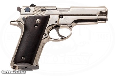 SMITH & WESSON MODEL 59 NICKEL 9MM