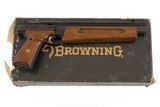 BROWNING BUCK MARK SILHOUETTE 22 LR WITH BOX