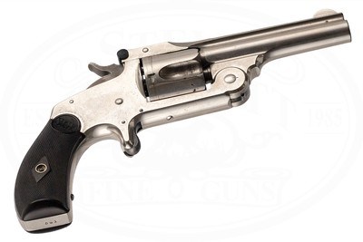 SMITH & WESSON BABY RUSSIAN MODEL 2 SECOND ISSUE 38 S&W EARLY 3 DIGIT SERIAL NUMBER - Image 5 of 6
