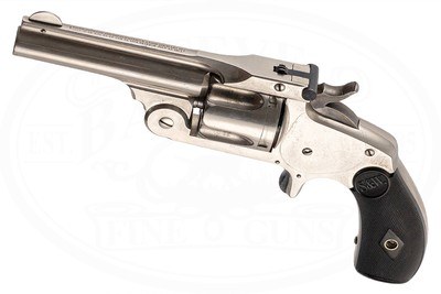 SMITH & WESSON BABY RUSSIAN MODEL 2 SECOND ISSUE 38 S&W EARLY 3 DIGIT SERIAL NUMBER - Image 4 of 6