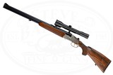 AUSTRIAN SIDELOCK O/U COMBINATION GUN 12GA / 7X65R - 4 of 16