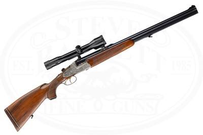 AUSTRIAN SIDELOCK O/U COMBINATION GUN 12GA / 7X65R