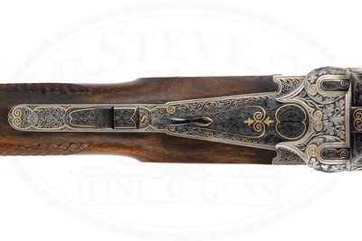 AUSTRIAN SIDELOCK O/U COMBINATION GUN 12GA / 7X65R - Image 9 of 16