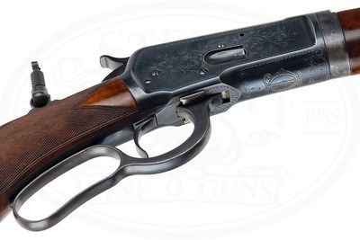 WINCHESTER 1892 DELUXE 44-40 W.C.F. SPECIAL ORDER FACTORY ENGRAVED - Image 7 of 15