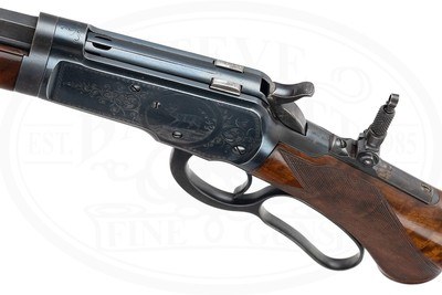 WINCHESTER 1892 DELUXE 44-40 W.C.F. SPECIAL ORDER FACTORY ENGRAVED - Image 6 of 15