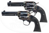 CONSECUTIVE PAIR USFA BISLEY SINGLE ACTION ARMY 45 COLTS - 2 of 18