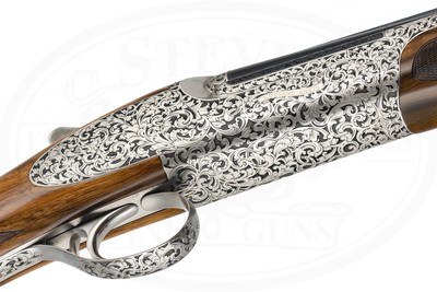 L. BOSIS WILD SIDEPLATED O/U 28 GAUGE - MADE 2021 ENGRAVED BY CREATIVE ARTS - Image 7 of 17