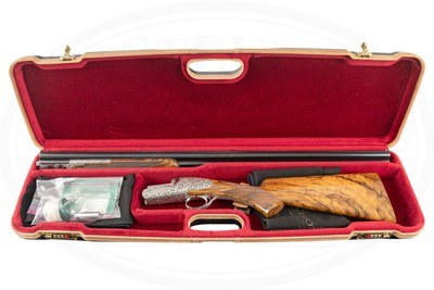 L. BOSIS WILD SIDEPLATED O/U 28 GAUGE - MADE 2021 ENGRAVED BY CREATIVE ARTS - Image 17 of 17