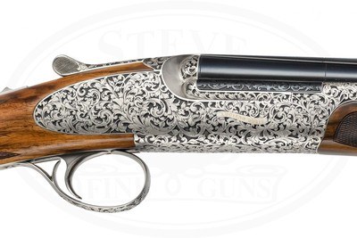 L. BOSIS WILD SIDEPLATED O/U 28 GAUGE - MADE 2021 ENGRAVED BY CREATIVE ARTS