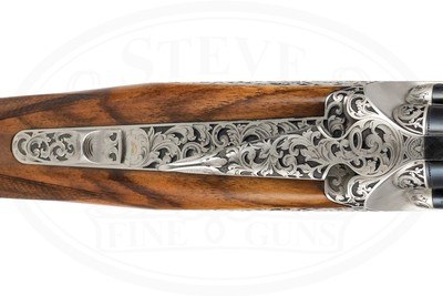 L. BOSIS WILD SIDEPLATED O/U 28 GAUGE - MADE 2021 ENGRAVED BY CREATIVE ARTS - Image 9 of 17