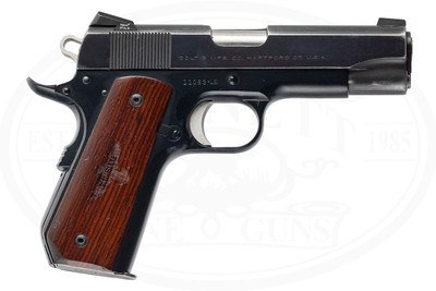 COLT COMMANDER PRE SERIES 70 38 SUPER - MADE 1952