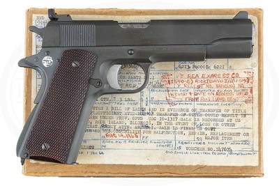 REMINGTON RAND COLT MODEL 1911A1 NATIONAL MATCH 45 ACP - Image 1 of 7
