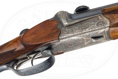 L. BOROVNIK BOXLOCK O/U COMBINATION GUN 20 GAUGE OVER 7X57 R - Image 7 of 16