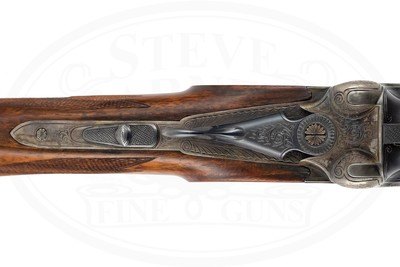 L. BOROVNIK BOXLOCK O/U COMBINATION GUN 20 GAUGE OVER 7X57 R - Image 9 of 16