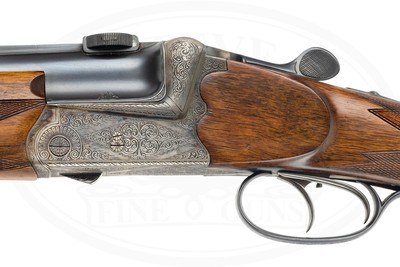 L. BOROVNIK BOXLOCK O/U COMBINATION GUN 20 GAUGE OVER 7X57 R - Image 3 of 16
