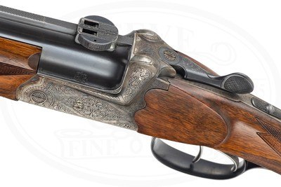 L. BOROVNIK BOXLOCK O/U COMBINATION GUN 20 GAUGE OVER 7X57 R - Image 6 of 16