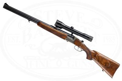 L. BOROVNIK BOXLOCK O/U COMBINATION GUN 20 GAUGE OVER 7X57 R - Image 4 of 16