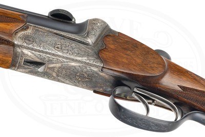 L. BOROVNIK BOXLOCK O/U COMBINATION GUN 20 GAUGE OVER 7X57 R - Image 8 of 16