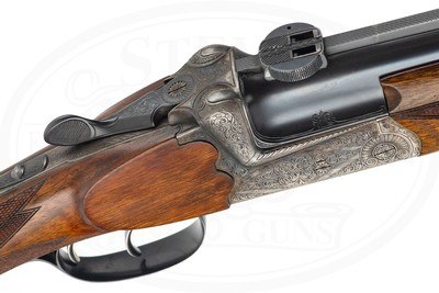 L. BOROVNIK BOXLOCK O/U COMBINATION GUN 20 GAUGE OVER 7X57 R - Image 5 of 16