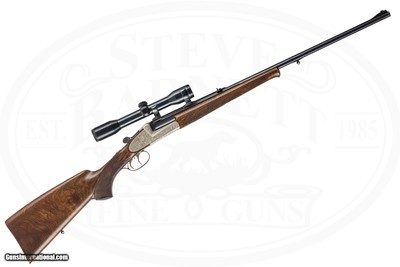 JOSEF WINKLER SIDELOCK STALKING RIFLE 22 HORNET - Image 2 of 17