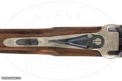 JOSEF WINKLER SIDELOCK STALKING RIFLE 22 HORNET - Image 9 of 17