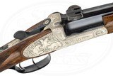 JOSEF WINKLER SIDELOCK STALKING RIFLE 22 HORNET - Image 5 of 17