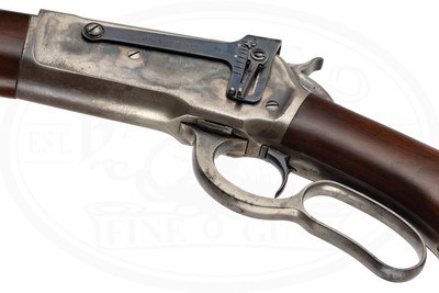 WINCHESTER MODEL 1886 50 EXPRESS (50-110) SPECIAL ORDER PISTOL GRIP MADE 1892 - CODY LETTER - Image 8 of 16