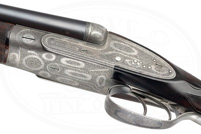 GEORGE GIBBS SIDELOCK EJECTOR DOUBLE RIFLE CHAMBERED IN 461 NO. 2 - SOME AMMO AVAILABLE - Image 9 of 17