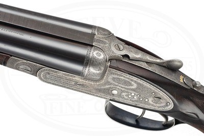 GEORGE GIBBS SIDELOCK EJECTOR DOUBLE RIFLE CHAMBERED IN 461 NO. 2 - SOME AMMO AVAILABLE - Image 7 of 17