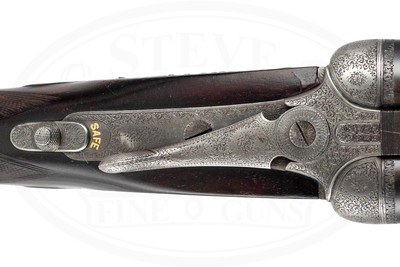 GEORGE GIBBS SIDELOCK EJECTOR DOUBLE RIFLE CHAMBERED IN 461 NO. 2 - SOME AMMO AVAILABLE - Image 10 of 17