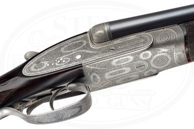 GEORGE GIBBS SIDELOCK EJECTOR DOUBLE RIFLE CHAMBERED IN 461 NO. 2 - SOME AMMO AVAILABLE - Image 8 of 17