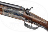 R.B. RODDA BACK ACTION HAMMER DOUBLE RIFLE CHAMBERED IN 450 NO. 2 3 1/2