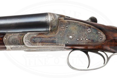 CHARLES LANCASTER BEST SIDELOCK EJECTOR 10 BORE FORMERLY THE PROPERTY OF THE MAHARAJA SAHIB OF PATIALA - Image 2 of 17