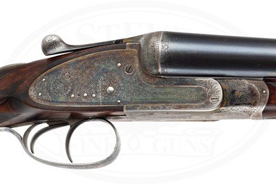 CHARLES LANCASTER BEST SIDELOCK EJECTOR 10 BORE FORMERLY THE PROPERTY OF THE MAHARAJA SAHIB OF PATIALA