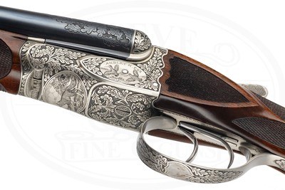 A.H. FOX (CSMC) XE GRADE 20 GAUGE WITH 30 INCH BARRELS - TUSCANO ENGRAVED - Image 8 of 17