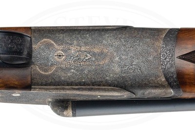 F.LLI PIOTTI KING ENGLISH ROUND BODY 12 GAUGE 29 INCH BARRELS GRANETTI ENGRAVED - Image 10 of 17