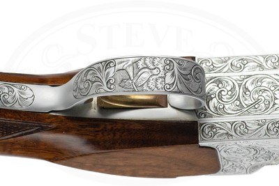 BROWNING BT-99 PIGEON GRADE SINGLE BARREL TRAP 12 GAUGE MADE 1981 ENGRAVED BY K. TSU TSUI - Image 11 of 17