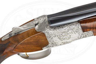 BROWNING DIANA GRADE SUPERPOSED BROADWAY TRAP 12 GAUGE ENGRAVED BY MARECHAL MADE 1964 - Image 5 of 16