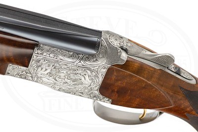 BROWNING DIANA GRADE SUPERPOSED BROADWAY TRAP 12 GAUGE ENGRAVED BY MARECHAL MADE 1964 - Image 6 of 16