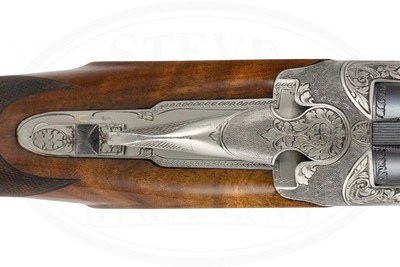 BROWNING DIANA GRADE SUPERPOSED BROADWAY TRAP 12 GAUGE ENGRAVED BY MARECHAL MADE 1964 - Image 9 of 16