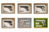 COLT WORLD WAR COMMEMORATIVE SIX GUN SET MODEL 1911 45 ACP - Image 1 of 13