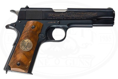 COLT WORLD WAR COMMEMORATIVE SIX GUN SET MODEL 1911 45 ACP - Image 10 of 13