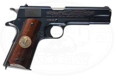 COLT WORLD WAR COMMEMORATIVE SIX GUN SET MODEL 1911 45 ACP - Image 8 of 13