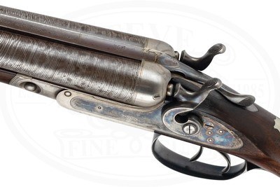PARKER GRADE O HAMMER 12 GAUGE MADE 1887 - Image 6 of 16