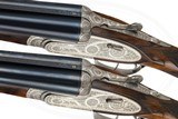 PAIR OF ARRIETA MODEL 803 SIDELOCK EJECTOR 12 GAUGES W/ 28 INCH BARRELS - CASED - Image 7 of 17