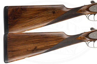 PAIR OF ARRIETA MODEL 803 SIDELOCK EJECTOR 12 GAUGES W/ 28 INCH BARRELS - CASED - Image 16 of 17