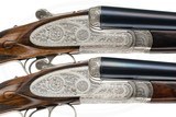 PAIR OF ARRIETA MODEL 803 SIDELOCK EJECTOR 12 GAUGES W/ 28 INCH BARRELS - CASED - Image 2 of 17