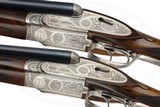 PAIR OF ARRIETA MODEL 803 SIDELOCK EJECTOR 12 GAUGES W/ 28 INCH BARRELS - CASED - Image 9 of 17