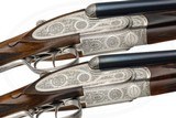 PAIR OF ARRIETA MODEL 803 SIDELOCK EJECTOR 12 GAUGES W/ 28 INCH BARRELS - CASED - Image 8 of 17