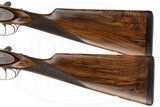 PAIR OF ARRIETA MODEL 803 SIDELOCK EJECTOR 12 GAUGES W/ 28 INCH BARRELS - CASED - Image 17 of 17